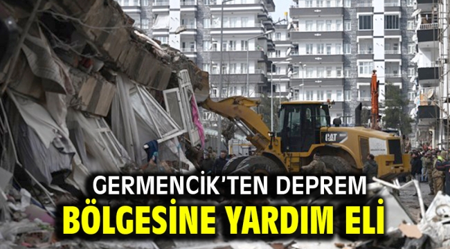 Germencik'ten deprem bölgesine yardım eli