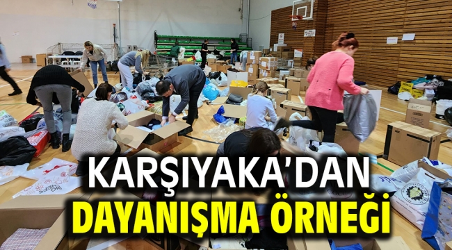 Karşıyaka'dan dayanışma örneği