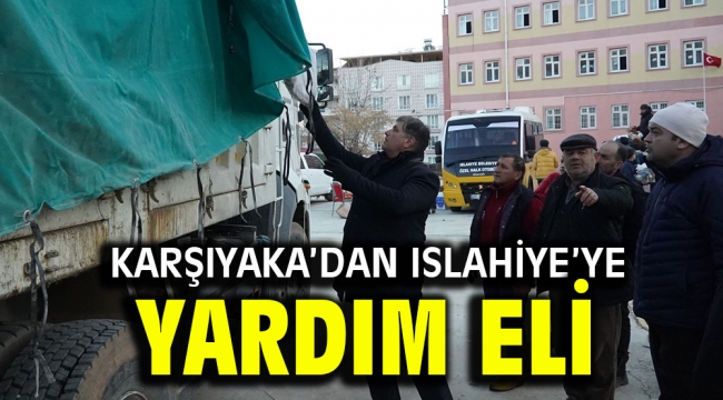 Karşıyaka'dan Islahiye'ye yardım eli