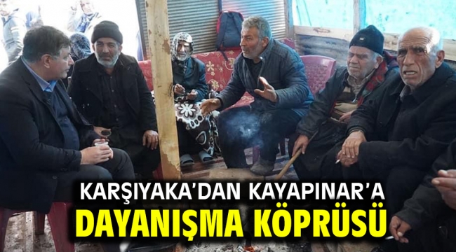 Karşıyaka'dan Kayapınar'a dayanışma köprüsü