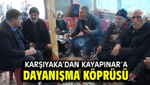 Karşıyaka'dan Kayapınar'a dayanışma köprüsü