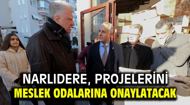 Narlıdere, projelerini meslek odalarına onaylatacak