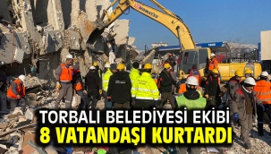 Torbalı Belediyesi ekibi 8 vatandaşı kurtardı