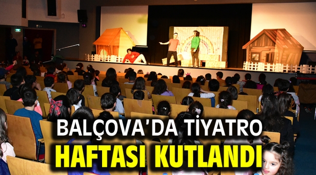 Balçova'da Tiyatro Haftası Kutlandı