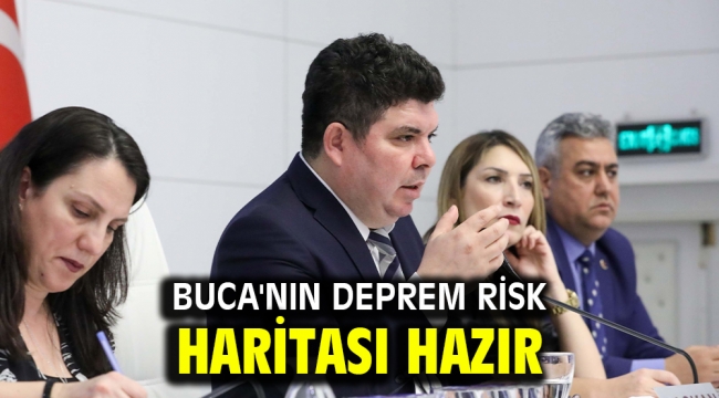 BUCA'NIN DEPREM RİSK HARİTASI HAZIR