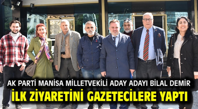 DEMİR İLK ZİYARETİNİ GAZETECİLERE YAPTI