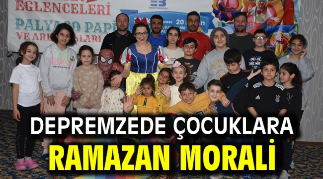 DEPREMZEDE ÇOCUKLARA RAMAZAN MORALİ