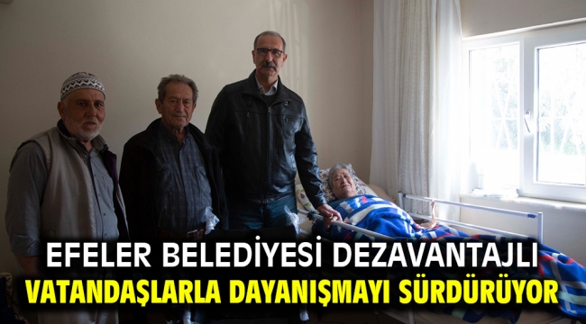 Efeler Belediyesi Dezavantajlı Vatandaşlarla Dayanışmayı Sürdürüyor