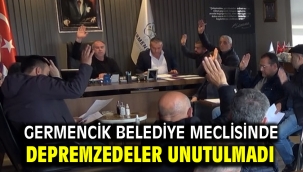 Germencik Belediye Meclisinde depremzedeler unutulmadı