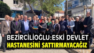İYİ Parti İl Başkanı Bezircilioğlu Foça'da konuştu: Eski devlet hastanesini sattırmayacağız