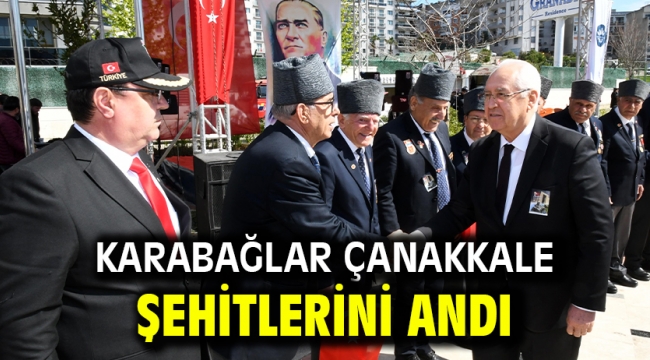 Karabağlar Çanakkale şehitlerini andı