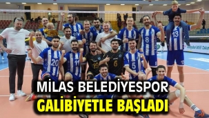 Milas Belediyespor galibiyetle başladı