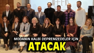 Modanın kalbi depremzedeler için atacak