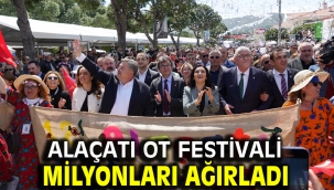 Alaçatı Ot Festivali milyonları ağırladı
