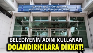 Belediyenin adını kullanan dolandırıcılara dikkat!