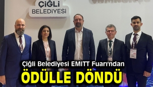 Çiğli Belediyesi EMITT Fuarı'ndan Ödülle Döndü