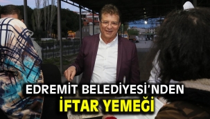 Edremit Belediyesi'nden iftar yemeği