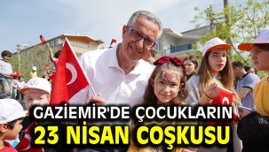 Gaziemir'de 23 Nisan coşkusu