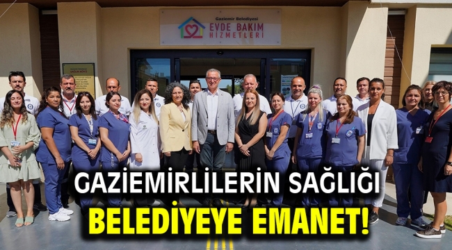 Gaziemirlilerin sağlığı belediyeye emanet!