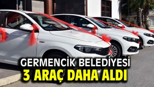 Germencik Belediyesi 3 araç daha aldı