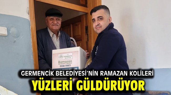 Germencik Belediyesi'nin Ramazan kolileri yüzleri güldürüyor