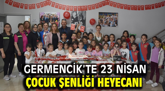 Germencik'te 23 Nisan çocuk şenliği heyecanı