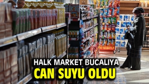 HALK MARKET BUCALIYA CAN SUYU OLDU
