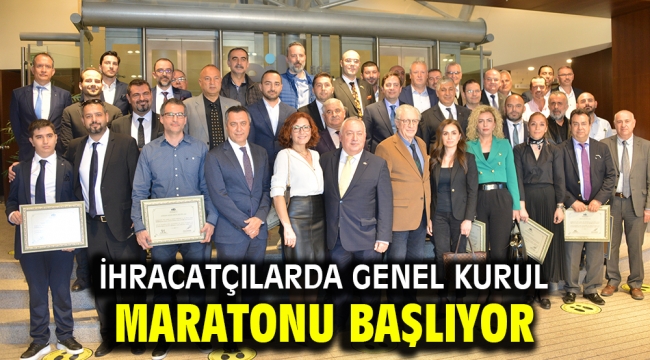 İhracatçılarda genel kurul maratonu başlıyor