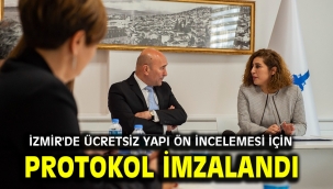 İzmir'de ücretsiz yapı ön incelemesi için protokol imzalandı