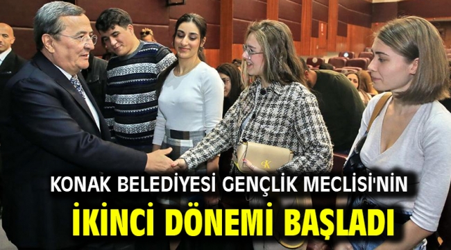 Konak Belediyesi Gençlik Meclisi'nin ikinci dönemi başladı