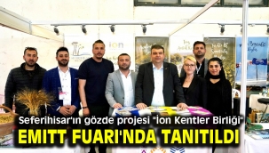 Seferihisar'ın gözde projesi "İon Kentler Birliği" EMITT Fuarı'nda tanıtıldı