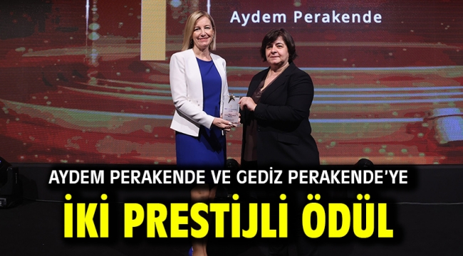 Aydem Perakende ve Gediz Perakende'ye İki Prestijli Ödül