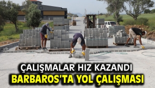 Barbaros'ta Yol Çalışması