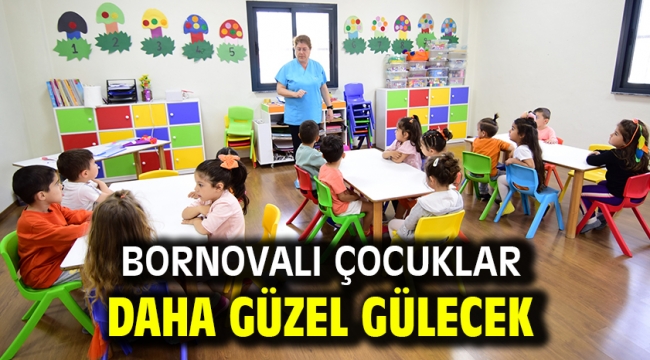 Bornovalı çocuklar daha güzel gülecek