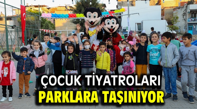 Çocuk tiyatroları parklara taşınıyor