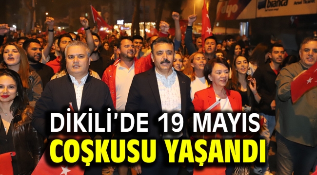 Dikili'de 19 Mayıs coşkusu yaşandı