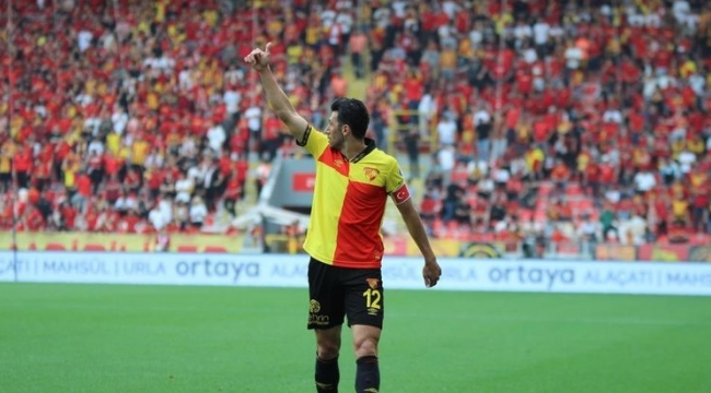 Göztepe'de İsmail Köybaşı coştu