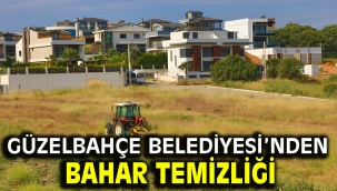 Güzelbahçe Belediyesi'nden Bahar Temizliği