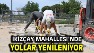 İKİZÇAY MAHALLESİ'NDE YOLLAR YENİLENİYOR