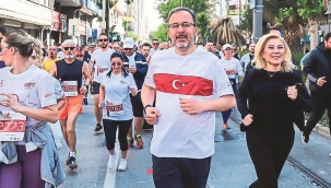 İzmir'de Maraton coşkusu