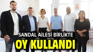 Sandal ailesi oy kullandı