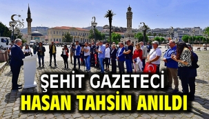 Şehit Gazeteci Hasan Tahsin anıldı
