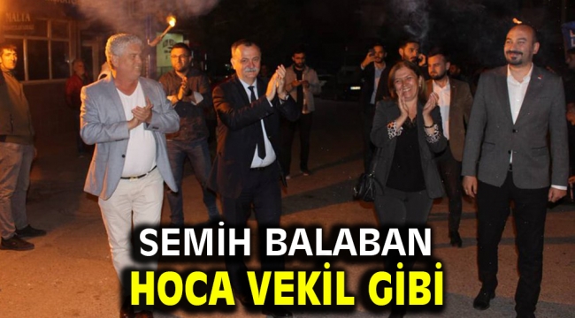 Semih Balaban Hoca Vekil Gibi