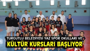Turgutlu Belediyesi Yaz Spor Okulları ve Kültür Kursları Başlıyor