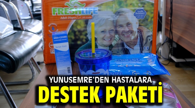 YUNUSEMRE'DEN HASTALARA DESTEK PAKETİ