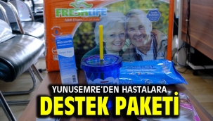 YUNUSEMRE'DEN HASTALARA DESTEK PAKETİ