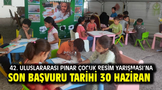 42. Uluslararası Pınar Çocuk Resim Yarışması'na Son Başvuru Tarihi 30 Haziran