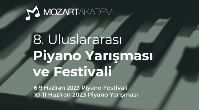 8. Uluslararası Piyano Yarışması ve Festivali Ege Perla'da!