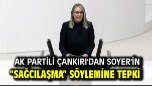 AK Partili Çankırı'dan Soyer'in "sağcılaşma" söylemine tepki
