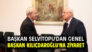 Başkan Selvitopu'dan Genel Başkan Kılıçdaroğlu'na ziyaret